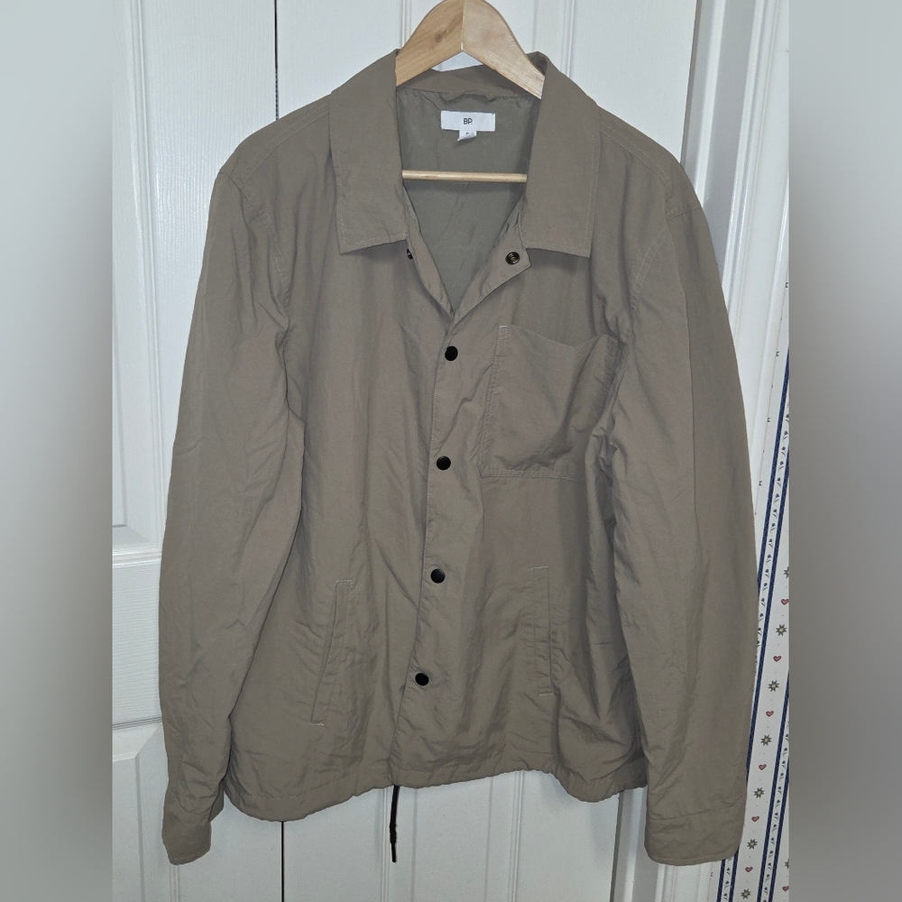 Nordstrom BP Men's Tan Nylon Jacket